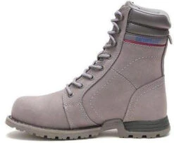CAT Women's Echo Waterproof Steel Toe Work Boot - Grey - P90565 -Rocky Shop CATW P90565 011119 F15 180