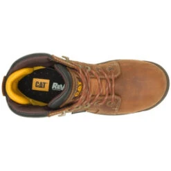 CAT Women's Resorption Waterproof Comp Toe Work Boot - Brown - P91392 12 CAT Women's Resorption Waterproof Comp Toe Work Boot - Brown - P91392 -Rocky Shop CATW P91392 082021 S22 TOP