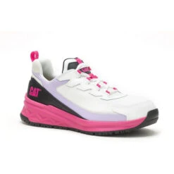 CAT Women's Streamline Runner CCT Original Work Shoe -White/Black- P91498 -Rocky Shop CATW P91498 032122 S23 032