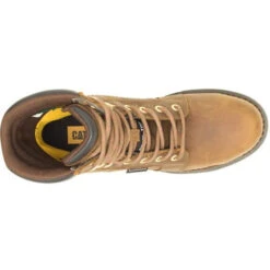 CAT Women's Echo Steel Toe WP Slip Resist Work Boot -Pyramid- P91575 -Rocky Shop CATW P91575 040622 S23 TOP