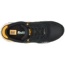 CAT Women's Venward CT Slip Resist Work Shoe -Black/Cat Yellow- P91605 14 CAT Women's Venward CT Slip Resist Work Shoe -Black/Cat Yellow- P91605 -Rocky Shop CATW P91605 032122 S23 TOP