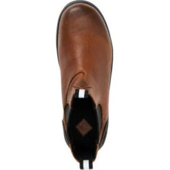 Muck Men's Chore Farm Leather Chelsea WP Work Boot - Brown - CCLP-901 -Rocky Shop CCLP901 6 LARGE 9b94d618 3f18 425e 8550 b0000cac39c8