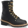 Carolina Men's Elm 8" ST Unlined Logger Slip Resist Work Boot -Black- CA1825 -Rocky Shop CLA 001 ca1825