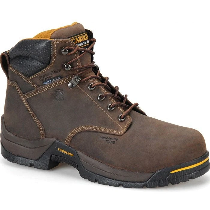 Carolina Men's Bruno Lo 6" Comp Toe WP Insulated Work Boot -Brown- CA5521 3 Carolina Men's Bruno Lo 6" Comp Toe WP Insulated Work Boot -Brown- CA5521