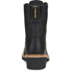 Carolina Men's Elm 8" ST Unlined Logger Slip Resist Work Boot -Black- CA1825 -Rocky Shop CLA 006 ca1825