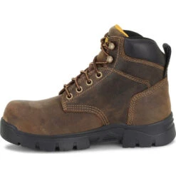 Carolina Women's Circuit 6" Comp Toe WP Slip Resist Work Boot -Brown- CA1626 -Rocky Shop CLA 009 CA1626