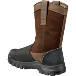 Carhartt Men's Wellington 11" Comp Toe WP Metguard Work Boot - CMF1721 12 Carhartt Men's Wellington 11" Comp Toe WP Metguard Work Boot - CMF1721 -Rocky Shop CMF1721 ThreeQuarter Back