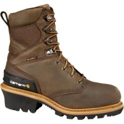 Carhartt Men's 8" Comp Toe WP Logger Work Boots - Brown - CML8360 12 Carhartt Men's 8" Comp Toe WP Logger Work Boots - Brown - CML8360 -Rocky Shop CML8369 0772c15a 3559 42ee 8496 c8dc7e0a615a