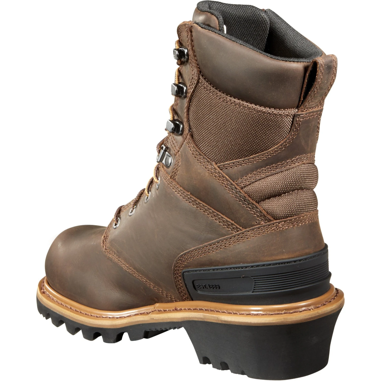 Carhartt Men's 8" Comp Toe WP Ins Climbing Work Boot - Brown - CML8369 6 Carhartt Men's 8" Comp Toe WP Ins Climbing Work Boot - Brown - CML8369 - Image 4