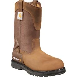 Carhartt Men's 11" Steel Toe WP Wellington Work Boot - Brown - CMP1200 -Rocky Shop CMP1100 1 d20170bf e45f 4557 b027 0dacbc394e30