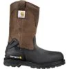 Carhartt Men's 11" Steel Toe Ins WP Wellington Work Boot Brown CMP1259 -Rocky Shop CMP1259