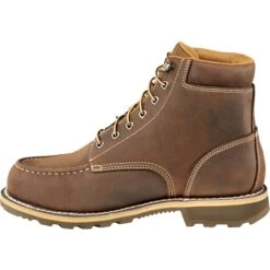 Carhartt Men's 6" Soft Toe Waterproof Work Boot - Brown - CMW6197 -Rocky Shop CMW6197 3 2