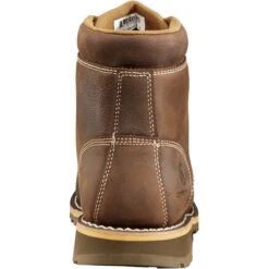Carhartt Men's 6" Soft Toe Waterproof Work Boot - Brown - CMW6197 -Rocky Shop CMW6197 4 2