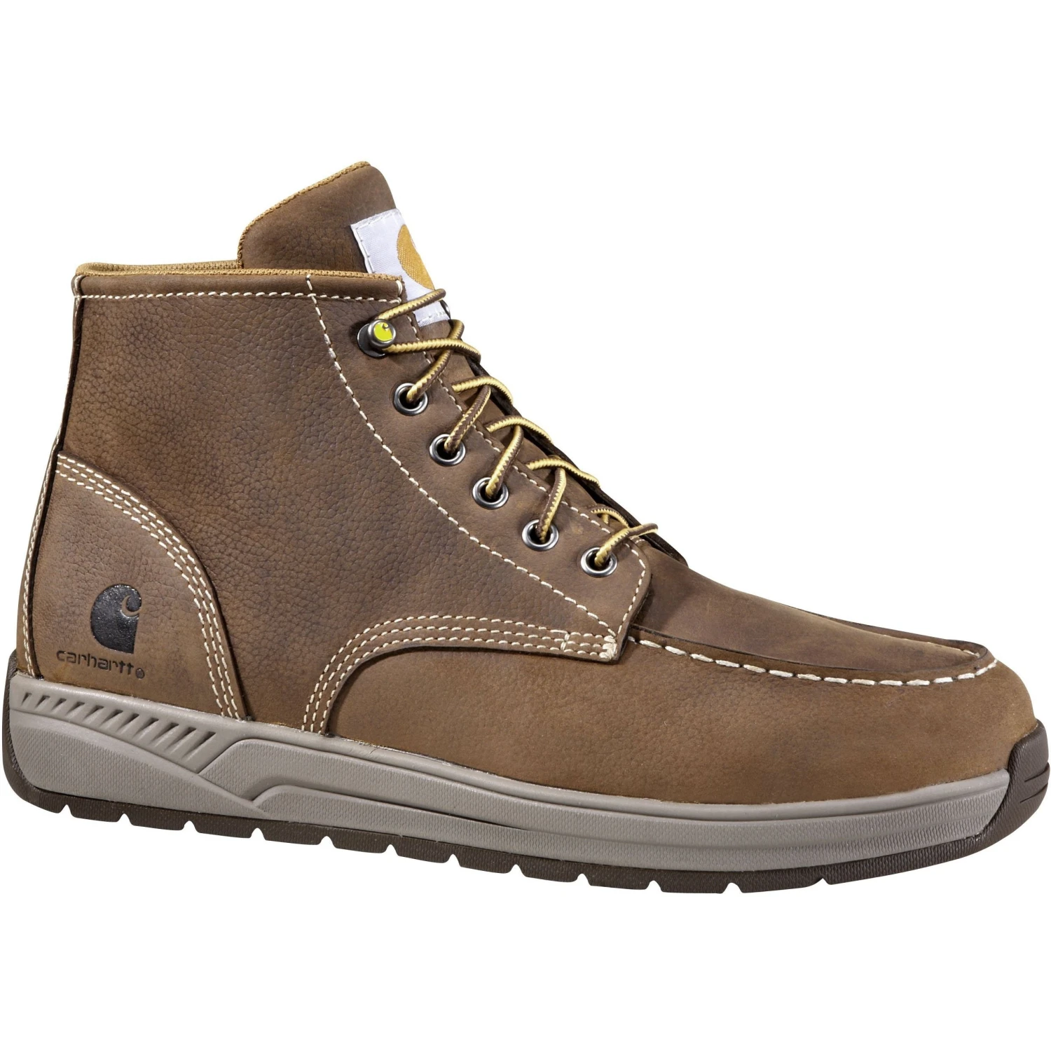 Carhartt Men's 4" Lightweight Soft Toe Wedge Work Boot Brown - CMX4023 4 Carhartt Men's 4" Lightweight Soft Toe Wedge Work Boot Brown - CMX4023 - Image 2