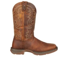 Durango Men's Rebel 12" Steel Toe Pull-On Western Work Boot - DB4343 10 Durango Men's Rebel 12" Steel Toe Pull-On Western Work Boot - DB4343 -Rocky Shop DB4343 profile