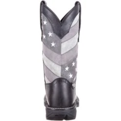 Durango Men's Rebel Faded Flag 12" Square Toe Western Boot - DDB0125 12 Durango Men's Rebel Faded Flag 12" Square Toe Western Boot - DDB0125 -Rocky Shop DDB0125 back
