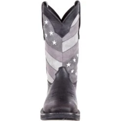 Durango Men's Rebel Faded Flag 12" Square Toe Western Boot - DDB0125 10 Durango Men's Rebel Faded Flag 12" Square Toe Western Boot - DDB0125 -Rocky Shop DDB0125 front