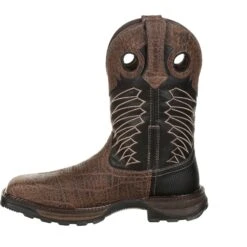 Durango Men's Maverick XP 11" Steel Toe WP Western Work Boot - DDB0176 -Rocky Shop DDB0176 instep profile