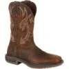 Durango Men's Workhorse 11" Steel Toe Western Work Boot- Brown- DDB0202 -Rocky Shop DDB0202