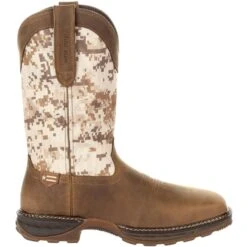 Durango Men's Maverick XP 12" Steel Toe Waterproof Western Work Boot 13 Durango Men's Maverick XP 12" Steel Toe Waterproof Western Work Boot -Rocky Shop DDB0207 profile