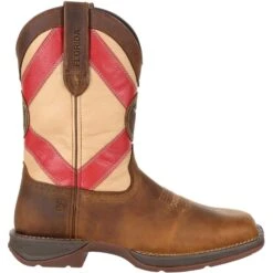 Durango Men's Rebel 11" Square Toe Western Boot - Brown - DDB0233 13 Durango Men's Rebel 11" Square Toe Western Boot - Brown - DDB0233 -Rocky Shop DDB0233 profile
