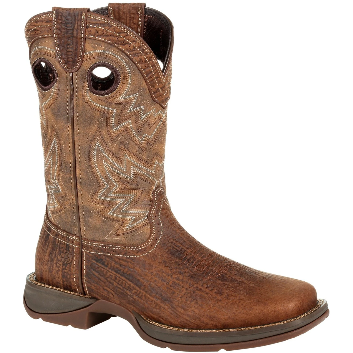 Durango Men's Rebel 11" Square Toe Western Boot- Trail Brown - DDB0271 3 Durango Men's Rebel 11" Square Toe Western Boot- Trail Brown - DDB0271