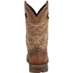 Durango Men's Rebel 11" Square Toe Western Boot- Trail Brown - DDB0271 12 Durango Men's Rebel 11" Square Toe Western Boot- Trail Brown - DDB0271 -Rocky Shop DDB0271 back