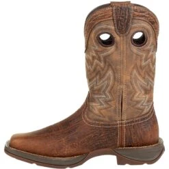 Durango Men's Rebel 11" Square Toe Western Boot- Trail Brown - DDB0271 11 Durango Men's Rebel 11" Square Toe Western Boot- Trail Brown - DDB0271 -Rocky Shop DDB0271 instep profile