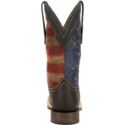 Durango Men's Rebel Pro Vintage Flag 12" Sqr Toe Western Boot - DDB0303 12 Durango Men's Rebel Pro Vintage Flag 12" Sqr Toe Western Boot - DDB0303 -Rocky Shop DDB0303 back