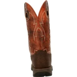 Durango Men's Rebel Ventilated 12" Square Toe Western Boot - DDB0327 -Rocky Shop DDB0327 back