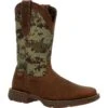 Durango Men's Rebel 12" Sqr Toe Pull-On Western Classic Boot - DDB0329 -Rocky Shop DDB0329