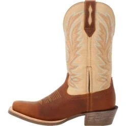 Durango Men's Rebel Pro™ 12" Soft Toe Western Boot - Golden - DDB0355 -Rocky Shop DDB0355 instep profile
