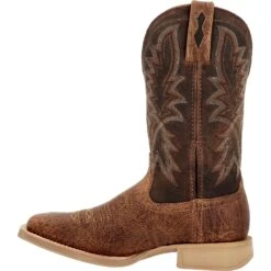 Durango Men's Rebel Pro Lite™ 12" Square Toe Western Boot - DDB0357 -Rocky Shop DDB0357 instep profile