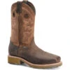 Double H Men's Abner 12" Sqr Toe WP Western Work Boot - Brown - DH4353 -Rocky Shop DH4353 900xauto