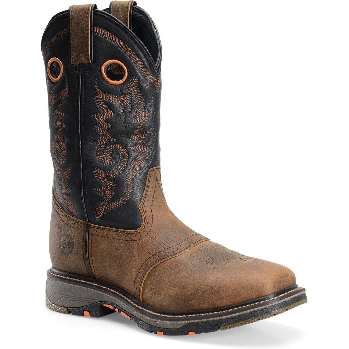 Double H Men's Isaac 13" Comp Toe Western Work Boot - Brown - DH5130 3 Double H Men's Isaac 13" Comp Toe Western Work Boot - Brown - DH5130