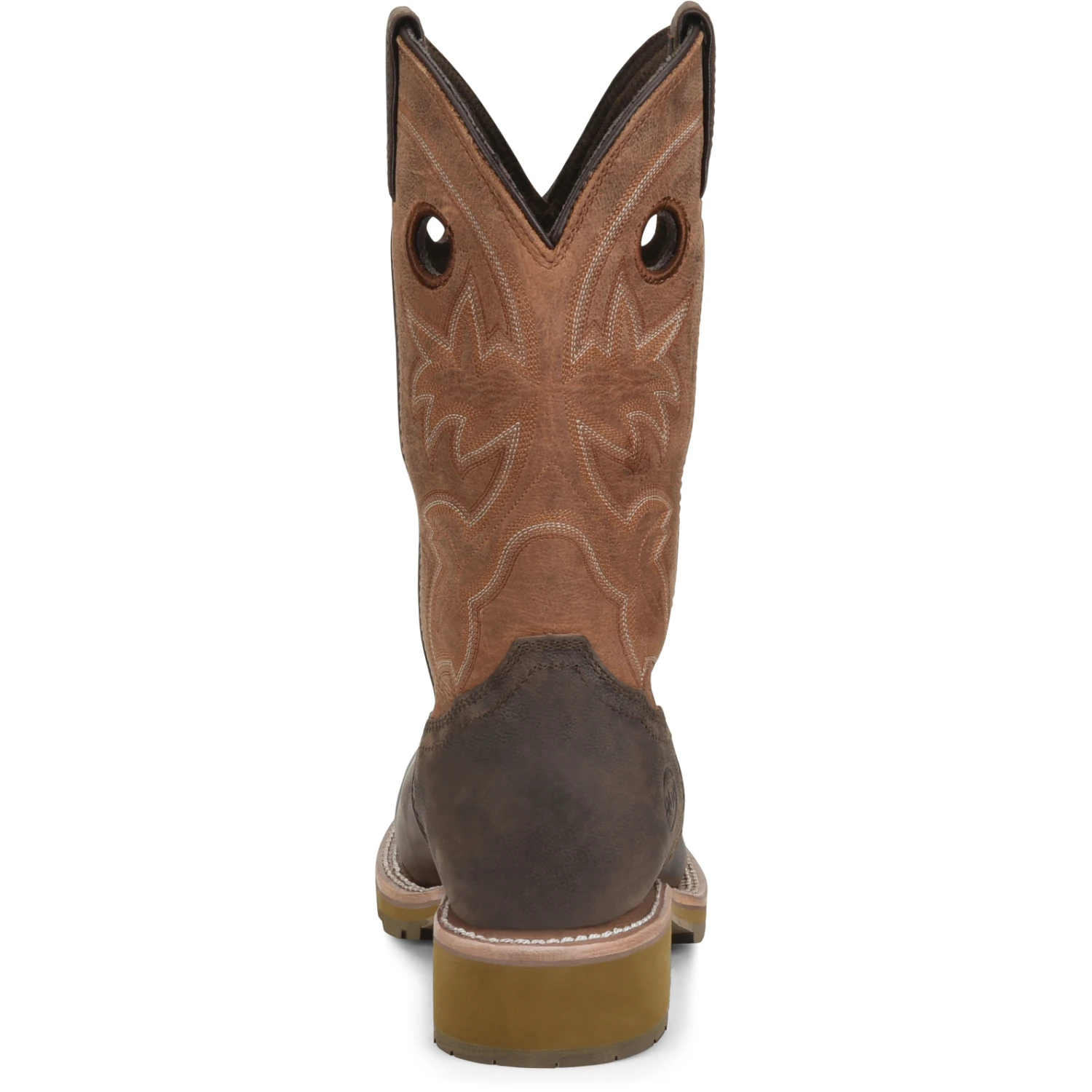 Double H Men's Abner 12" Comp Toe WP Western Work Boot- Brown - DH5353 4 Double H Men's Abner 12" Comp Toe WP Western Work Boot- Brown - DH5353 - Image 2