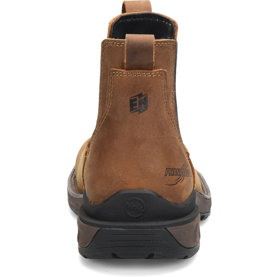 Double H Men's Heisler 5" Square Toe Western Work Boot- Brown - DH5363 4 Double H Men's Heisler 5" Square Toe Western Work Boot- Brown - DH5363 - Image 2