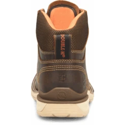 Double H Men's Brunel 6" Moc Toe Western Work Boot - Brown - DH5372 -Rocky Shop DH5372 500xauto Heel