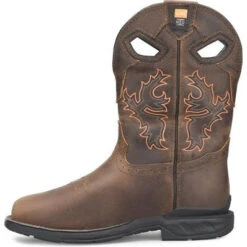 Double H Men's Phantom Rider 11" WP Comp Toe Metguard Work Boot -Brown- DH5379 -Rocky Shop DH5379 autox400 Instep