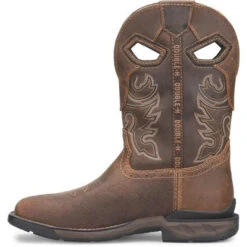 Double H Men's Phantom 11" WP Wide Square Toe Work Boot -Brown- DH5380 -Rocky Shop DH5380 autox400 Instep