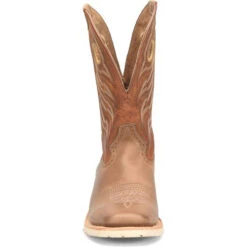 Double H Men's Thatcher 11" Wide SQ Toe Roper Work Boot -Brown- DH7028 -Rocky Shop DH7028 autox500 Toe