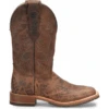 Double H Men's Bregman 12" Wide Square Toe Roper Work Boot -Brown- DH8645