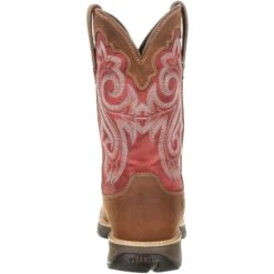 Durango Women's Lady Rebel 10" Comp Toe WP Western Work Boot - DRD0220 -Rocky Shop DRD0220 back
