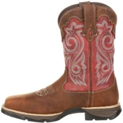 Durango Women's Lady Rebel 10" Comp Toe WP Western Work Boot - DRD0220 -Rocky Shop DRD0220 instep profile