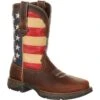 Durango Women's Lady Rebel 10" Steel Toe Patriotic Flag Work Boot -Rocky Shop DRD0234