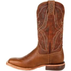Durango Women's Arena Pro 12" Square Toe Western Boot Chestnut DRD0380 11 Durango Women's Arena Pro 12" Square Toe Western Boot Chestnut DRD0380 -Rocky Shop DRD0380 instep profile