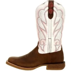 Durango Women's Lady Rebel Pro 12" Square Toe Ventilated Western Boot 11 Durango Women's Lady Rebel Pro 12" Square Toe Ventilated Western Boot -Rocky Shop DRD0392 instep profile