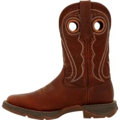 Durango Women's Lady Rebel™ 11" Sqr Toe Pull-On Western Boot - DRD0407 -Rocky Shop DRD0407 instep profile