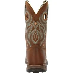 Durango Women's Maverick 10" Soft Toe WP Western Work Boot - DRD0417 11 Durango Women's Maverick 10" Soft Toe WP Western Work Boot - DRD0417 -Rocky Shop DRD0417 back