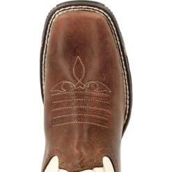 Durango Women's Maverick 10" Steel Toe WP Western Work Boot - DRD0418 -Rocky Shop DRD0418 birdseye